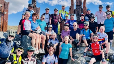 Die Reisegruppe erlebte abwechslungsreiche Tage bei schönstem Radlwetter.  (Bild: Susanne Setzer)