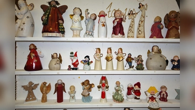 Über Geschmack lässt sich nicht streiten, aber wer ein Herz für Weihachtsengel hat wird hier sicher fündig  (Bild: Christian Koch)