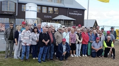 Gruppe auf dem Fichtelberg  (Bild: Franz Müller)