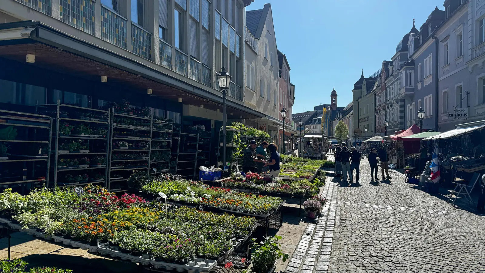 Frühjahrs-Shopping-Sonntag in Marktredwitz. (Bild: Pauline Manzke)