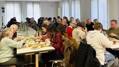 Erfolgreiches Fastenessen im Pfarrheim St. Martin. (Bild: Christina Liedl)