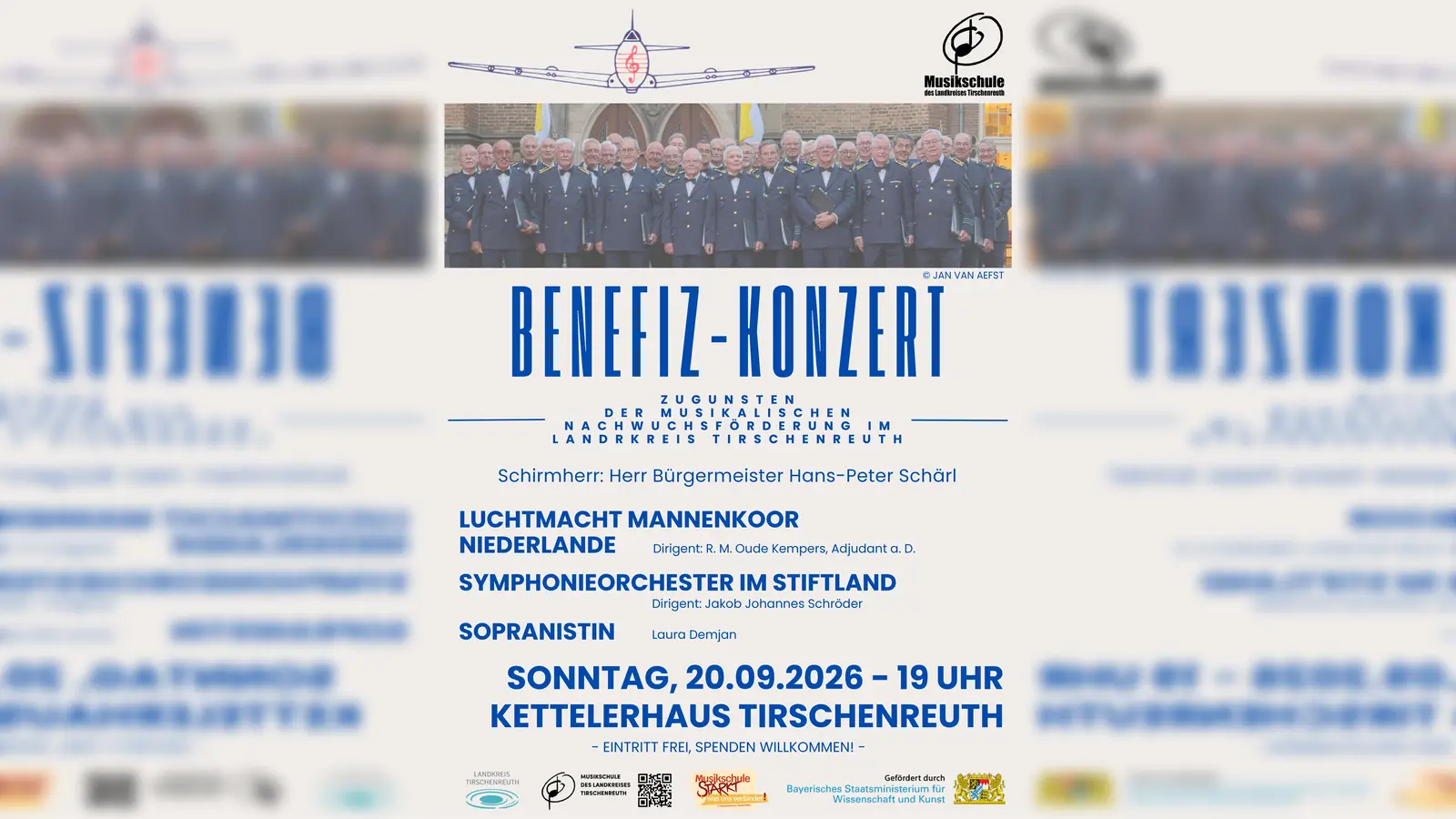 Plakat Benefizkonzert (Bild: KMS Tirschenreuth)