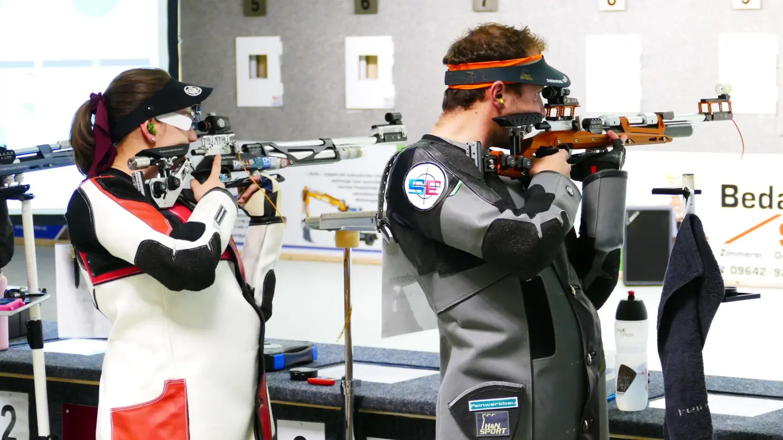 Maria Kausler sorgte mit dem gewonnenen Stechen gegen Korbinian Hofmann für den Ehrenpunkt gegen Bund München. (Bild: Wolfgang Raps)