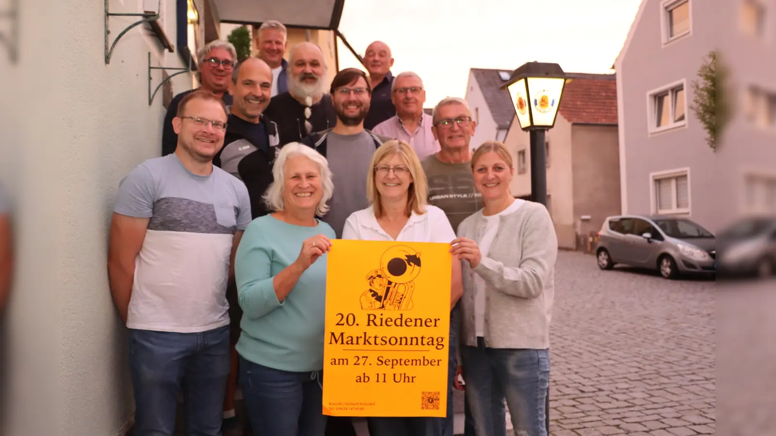 Vereine, Gastwirte und die Marktgemeinde Rieden laden herzlichst ein zum Jubiläumsmarktsonntag am 27. September. (Bild: Michael Rabenhofer)
