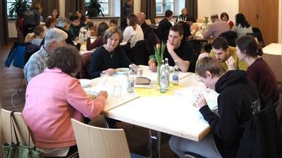 Fastenessen der KLJB Waldthurn. (Bild: Johannes Pleyer)