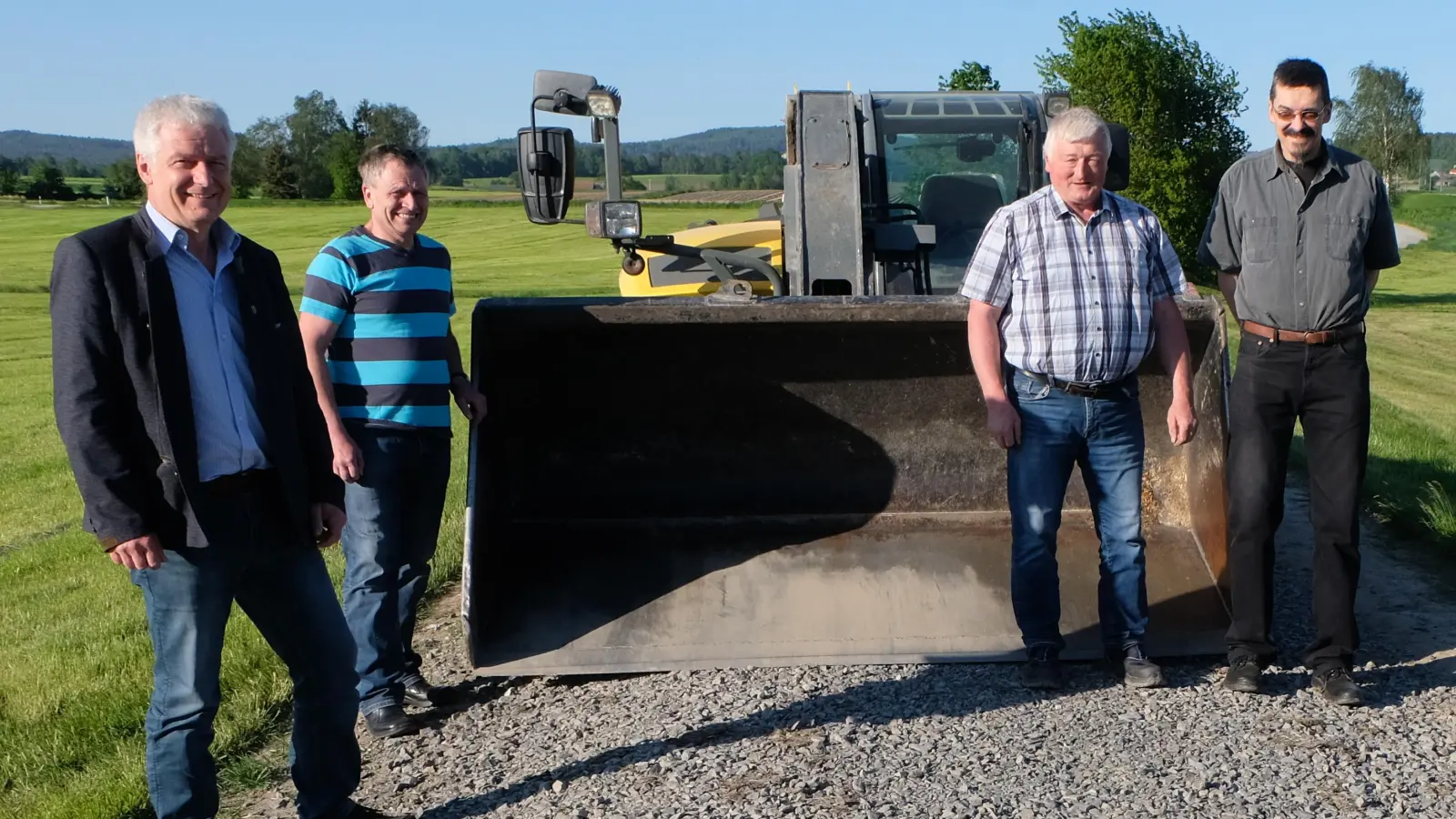 Der Wegeunterhalt hat für die Flosser Jagdgenossenschaft auch in diesem Jahr Priorität. (Bild: Fred Lehner)