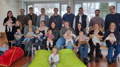 Neugeborenenempfang der Stadt Pleystein. (Bild: Cornelia Gatzky)