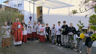 Palmsonntag in Pommelsbrunn. (Bild: Helmut Kadar)