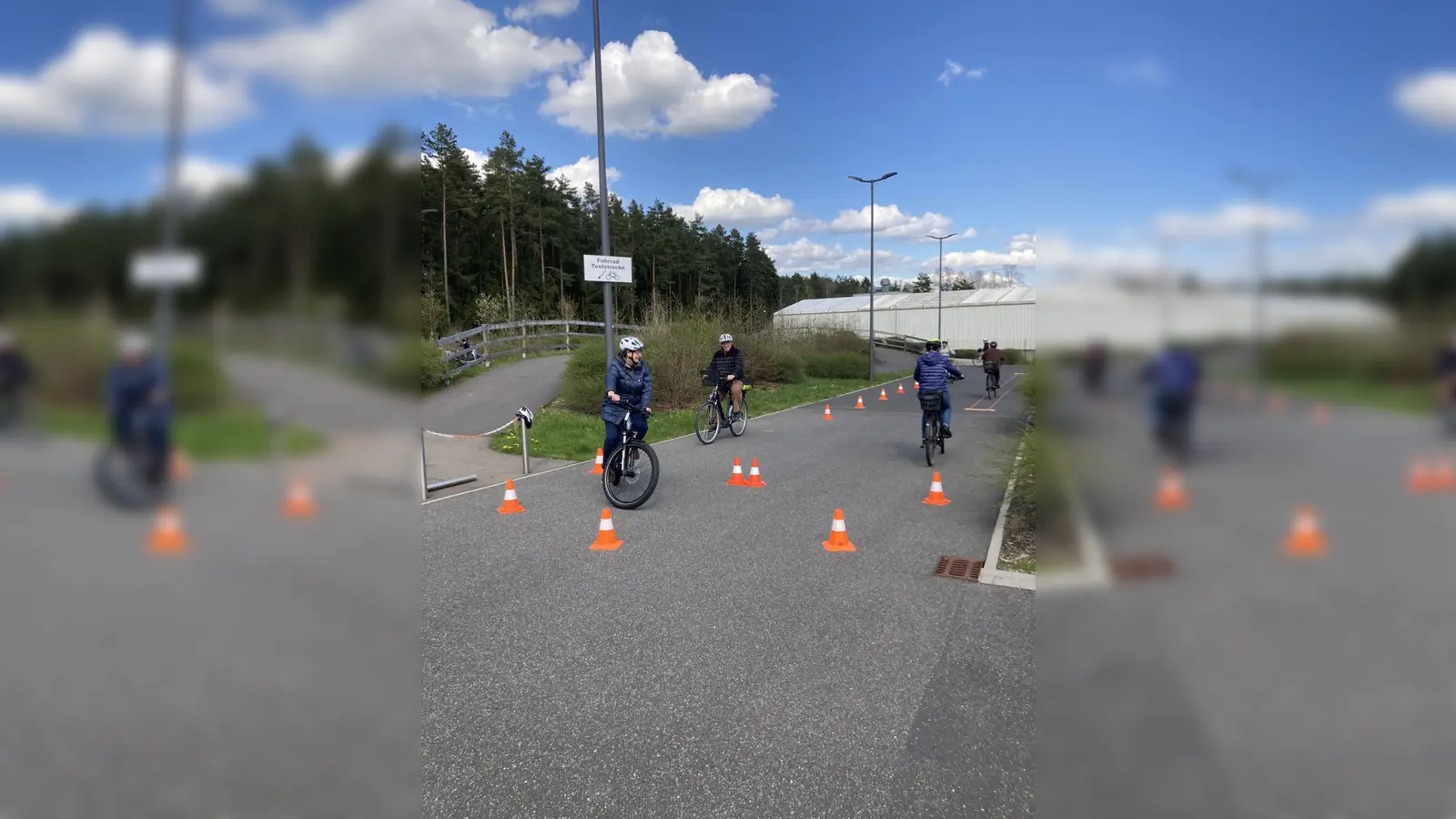 Fahrübung während des Kurses (Bild: Josef Argauer)