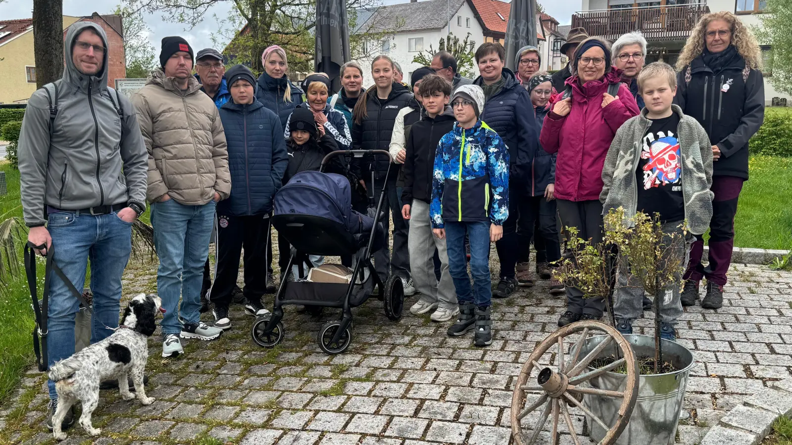 Vatertagswanderung des FGV Neusorg. (Bild: Irmgard Weiß)