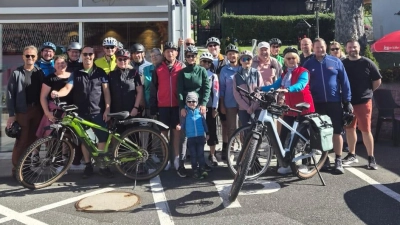 Beginn der Tour (Bild: Bernadette Rodler)