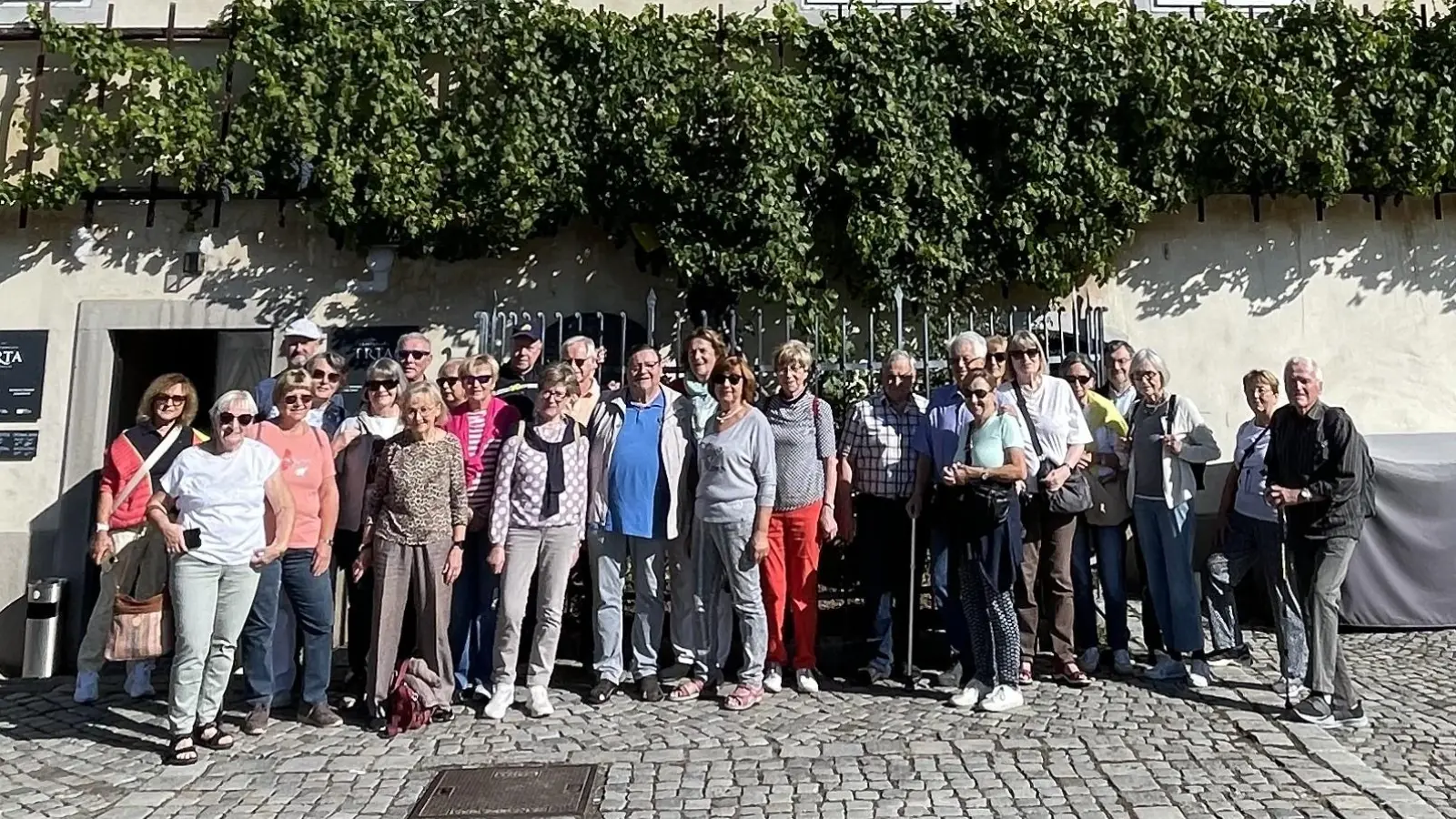 Gruppenfoto in Maribor (Bild: Klaus Wendler)