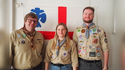 Die drei gleichberechtigten Mitglieder des Stammesvorstands  (Bild: Kim Ruhnau)