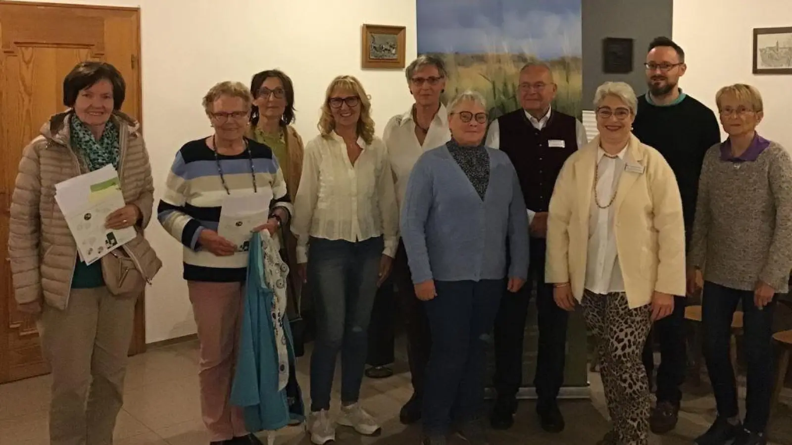 Frauenbund, Trauercafe, Krankenpflegeverein und Hospizverein Amberg (Bild: Carolin Streller)