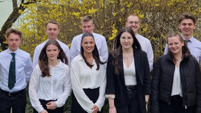 Das neue Führungsteam bei der KLJB Brudersdorf.  (Bild: Michael Graf)