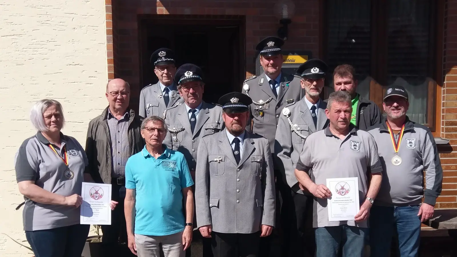 Der Verein konnte zahlreiche Ehrungen vornehmen.  (Bild: Hans Schmid)