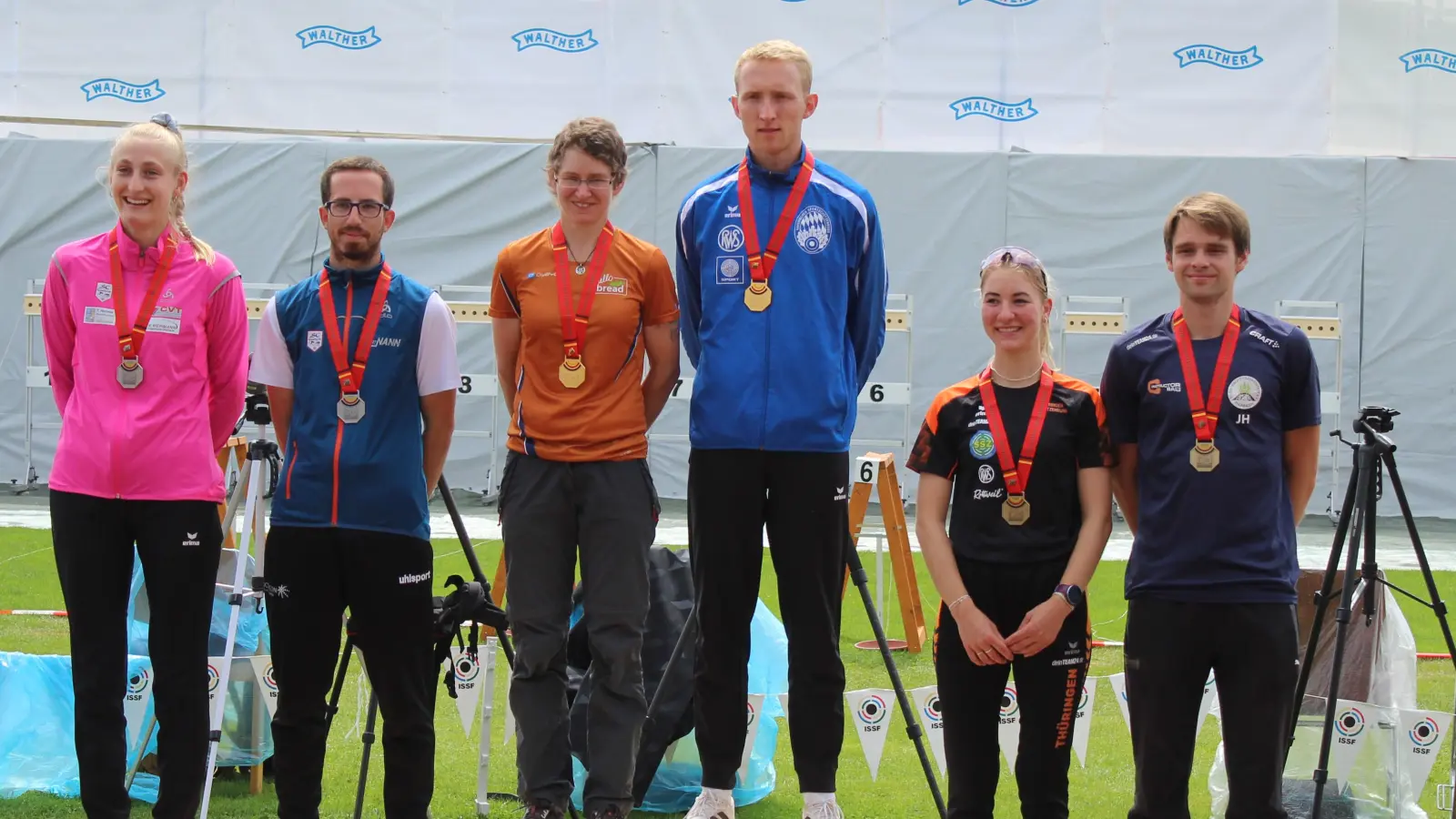Single Mixed Team: Platz 1 für Kerstin Schmidt und Christoph Larasser  (Bild: Herta Zeiler)