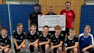 Lochner Daniel, Singer Konrad, Raschke Oliver, D-Jugend SC Germania Amberg. (Bild: Konrad Singer)