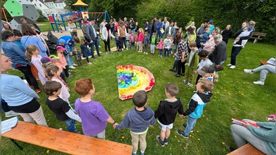 Ein Volltreffer gelang der neu gegründeten „Familienbande” mit dem Spielplatztag. (Bild: Siegfried Bock)