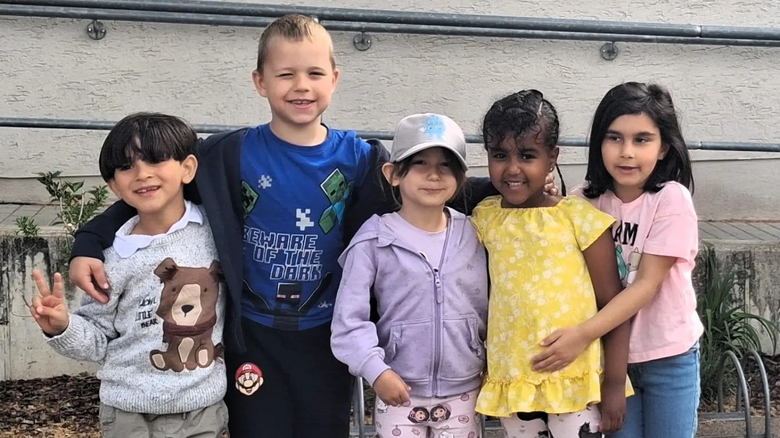 Die Vorschulkinder der „Wichtelvilla” freuen sich auf den Besuch in Stadtbücherei. (Bild: Vanessa Weber)