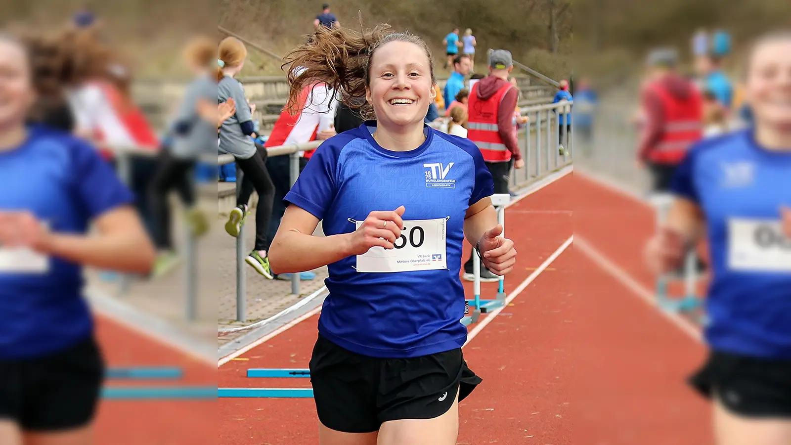 Melissa Ostheimer vom TV Burglengenfeld finishte in 3.15.16 Stunden in ihrem ersten Marathon (Bild: Franz Pretzl)
