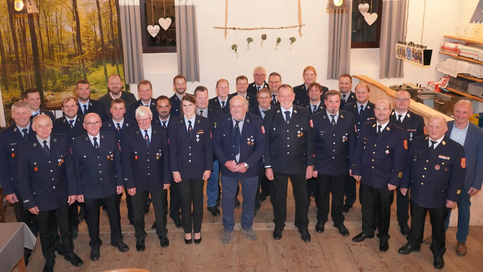 Gruppenfoto Verleihung Feuerwehr - Ehrenzeichen - Marktgemeinde Waldthurn (Bild: Franz Völkl )