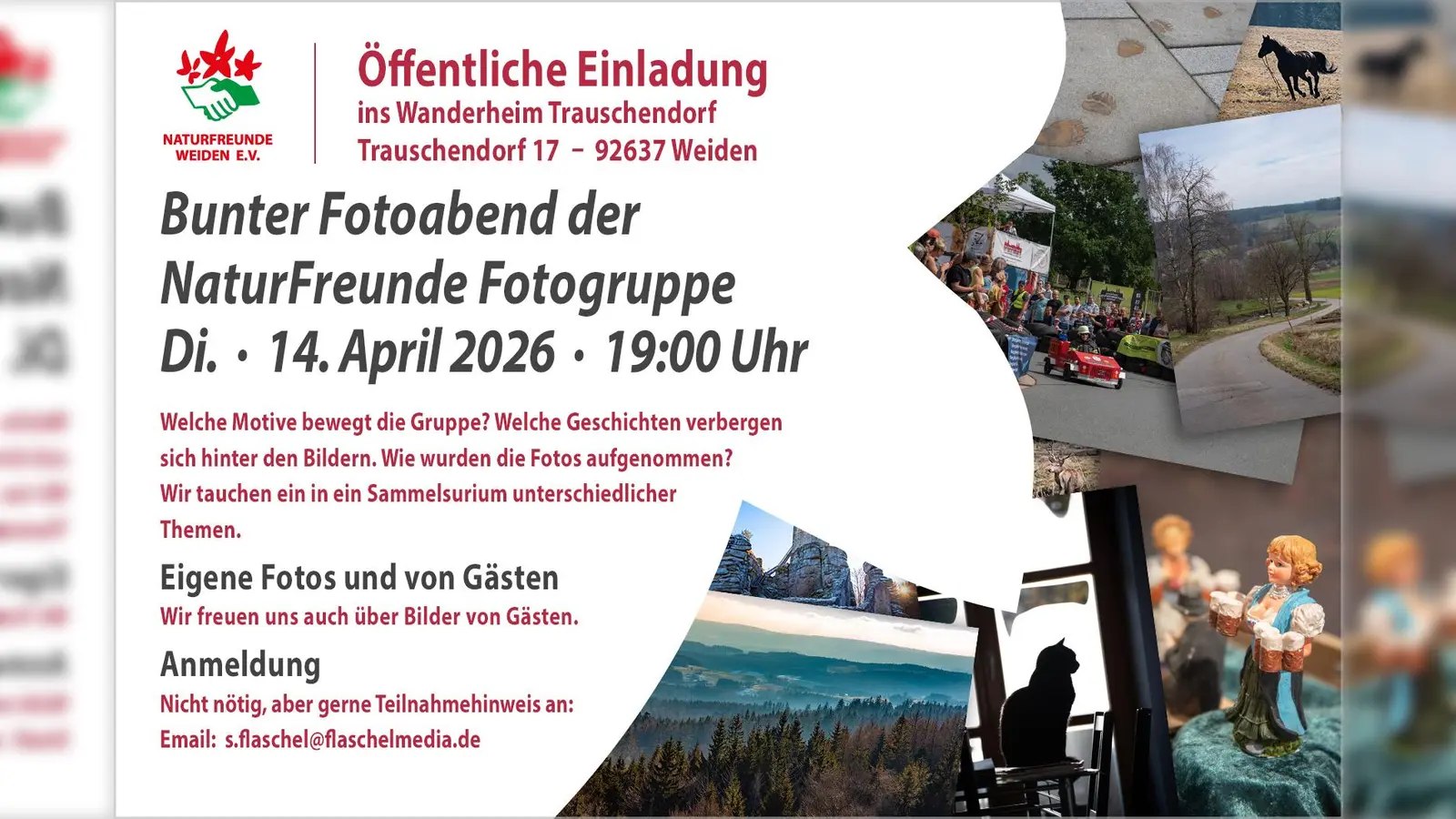 Einladung zu einem Erfahrungsaustausch zwischen Fotografie Begeisterten (Bild: Sebastian Flaschel)