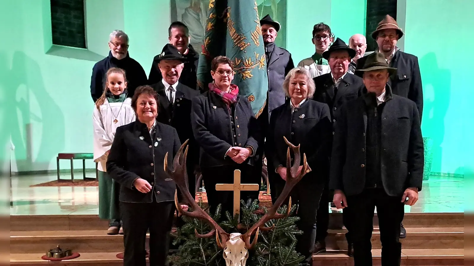 Hubertusmesse, ein musikalisches Erlebnis. (Bild: Gisela Kuhbandner)