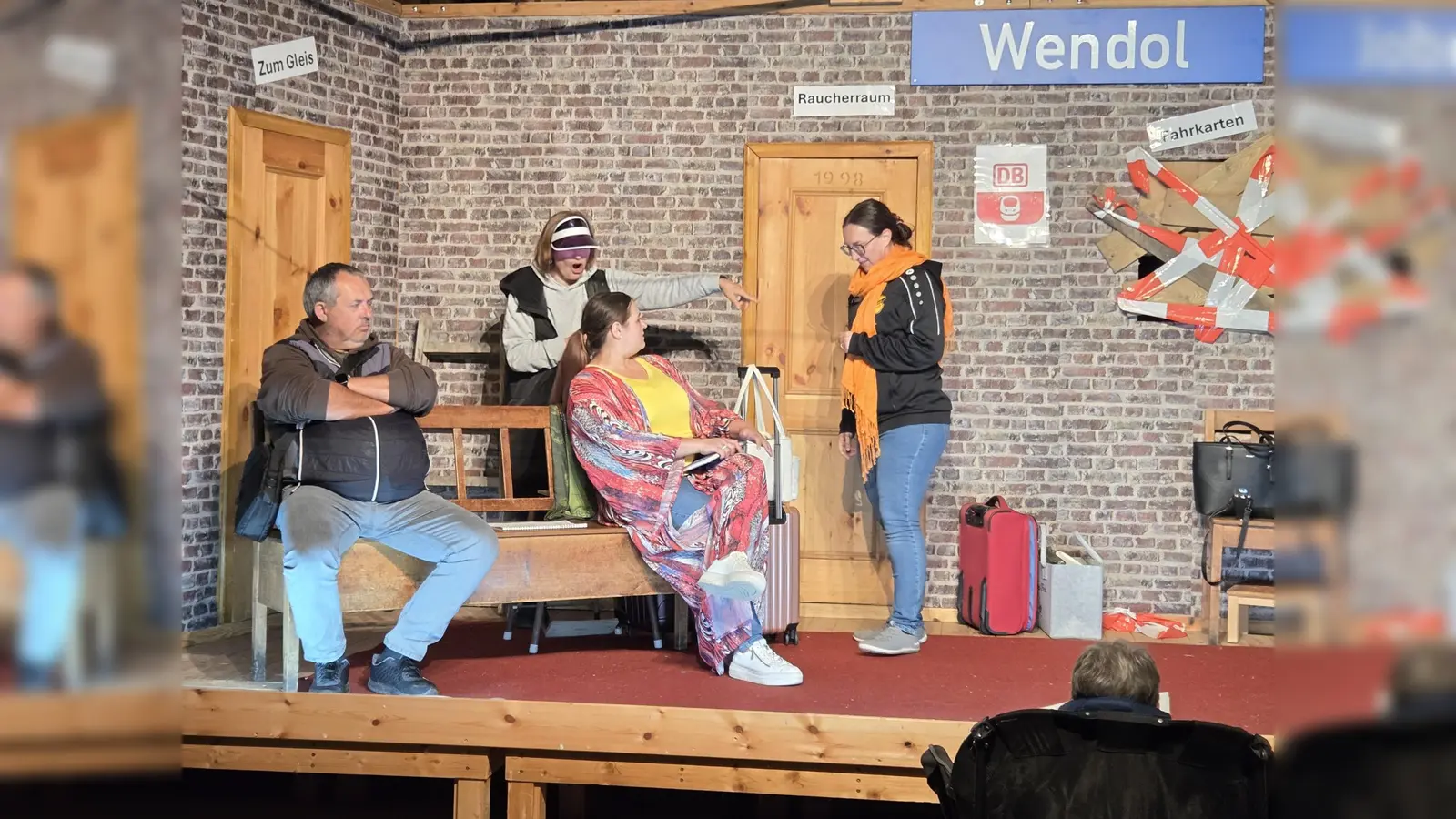 Szene aus Theaterstück. (Bild: Gerlinde Renz)