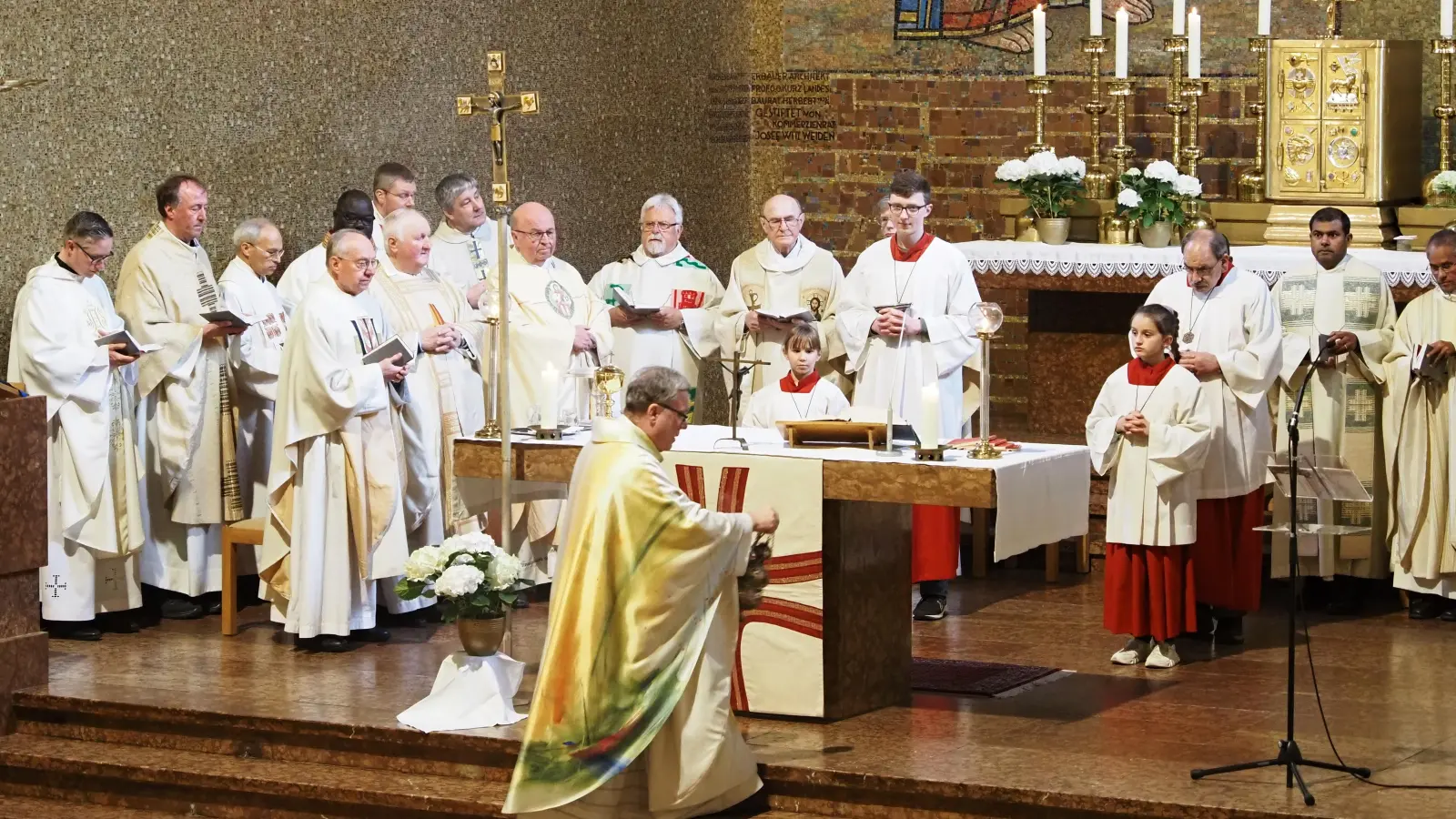 Dekanatstag in der Herz Jesu Kirche.  (Bild: Peter Steigner )
