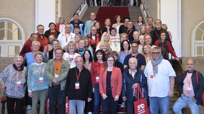 Gruppenfoto der Landtagsfahrt der SPD-Abgeordneten Nicole Bäumler. (Bild: Nicole Bäumler)