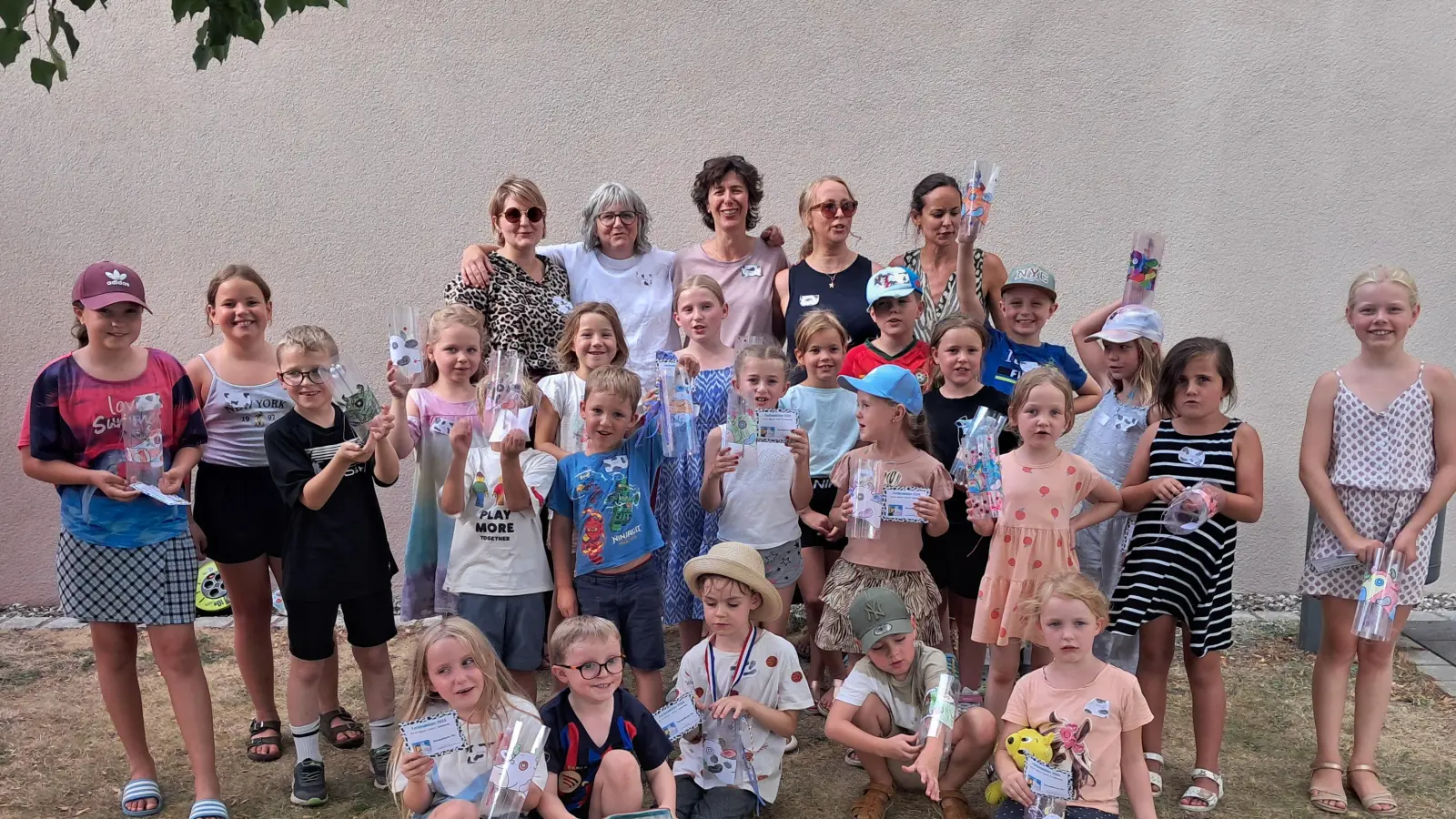 Viel Spaß hatten die Kinder beim Geburtstagsfest von Lieselotte Postkuh! (Bild: Birgit Detter-Schneidhuber)