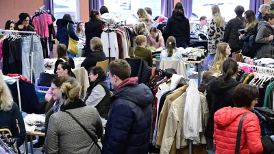 Mädchenflohmarkt im Mehrgenerationentreff der AWO Am Sandradl 20 in Oberviechtach. (Bild: Michael Welnhofer)