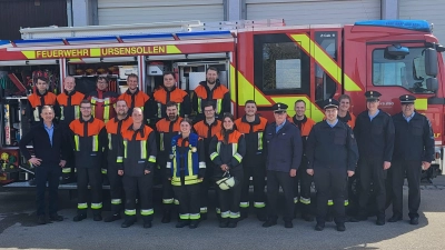 Die Teilnehmer der Leistungsprüfung „Technische Hilfeleistung” (Bild: Andreas Pechtl)