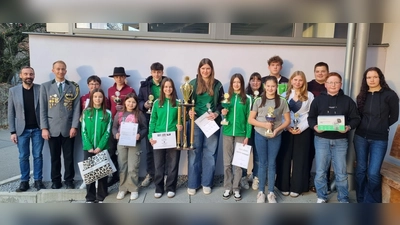 Gewinner des Gaujugendpokalschießens. (Bild: Dominik Brenner)