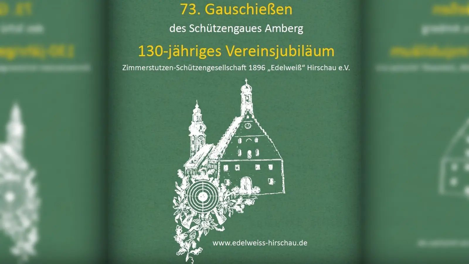 Die Zimmerstutzengesellschaft 1896 „Edelweiß” e. V. öffnet ihre Tür zum 73. Gauschießen des Schützengaues Amberg. (Bild: Renate Daller)