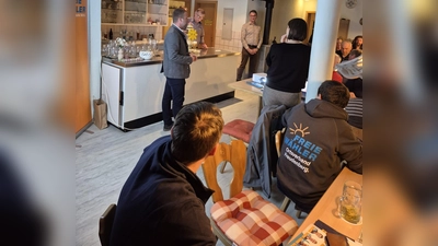 MdL Bernd Heinisch und Bürgermeisterkandidat Reiner Wiedenbauer präsentieren ihre Ziele (Bild: Markus Schadl)