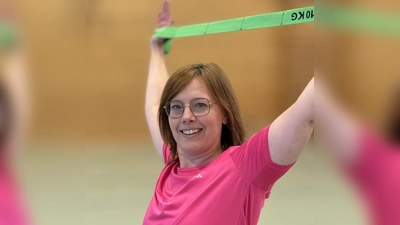 Übungsleiterin Tanja Scharnagl. (Bild: Iris Heinrich )