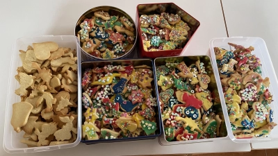 Plätzchenbild (Bild: Christine Bergler)