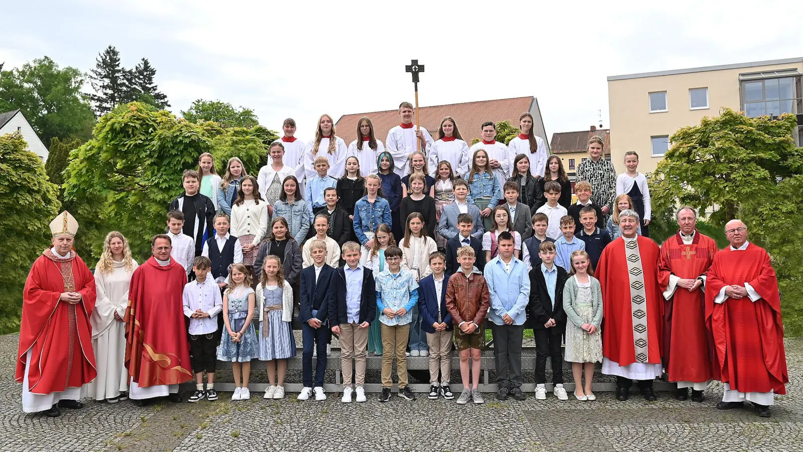 Gruppenbild Firmlinge (Bild: Petra Bodensteiner)