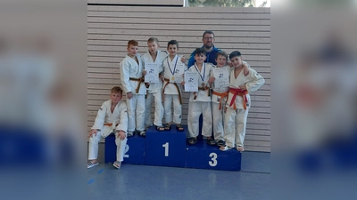 Die erfolgreichen Judoka der DJK Ensdorf (Bild: Melanie Kellner)